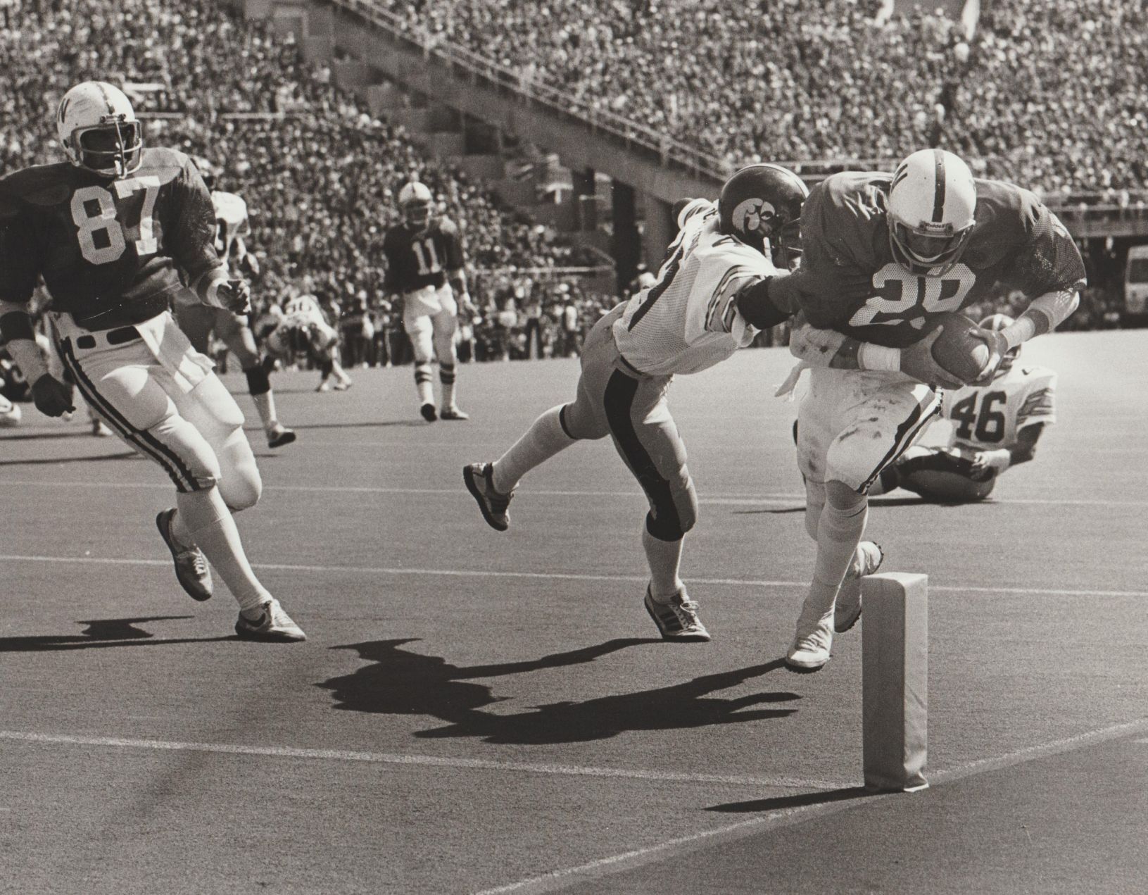 Huskers vs. Hawkeyes, 1980: Nebraska 57, Iowa 0